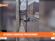 Trujillo: detienen a barristas por disturbios