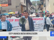 Cajamarca: CGTP anuncia nueva movilización