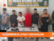 Piura: “Los carroñeros de la Perla” caen en Sullana