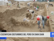 Trujillo: escenifican costumbres del Perú en Chan Chan