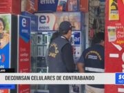 Chiclayo: Decomisan celulares de contrabando