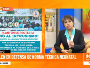 Trujillo: salen en defensa de norma técnica neonatal