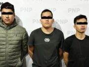 Trujillo: tres sujetos son detenidos por tenencia ilegal de arma de fuego, explosivo y drogas