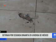 Trujillo: detonan por segunda dinamita en vivienda de médico