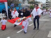 Colegio Ingeniería Celebra su Concurso Interno de Desfile Cívico en Conmemoración del Mes Patrio