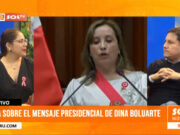 Opina sobre el mensaje presidencial de Dina Boluarte