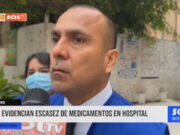 Chiclayo: evidencian escasez de medicamentos en hospital