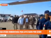 Arequipa: Llega ayuda humanitaria para afectados por sismo