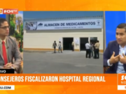 Trujillo: Consejeros fiscalizaron Hospital Regional