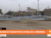 Trujillo: se olvidan de parchar pistas en óvalo de La Rinconada