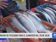 Trujillo: variedad de pescados para el almuerzo del 28 de julio