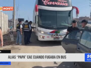 Piura: alias “Papa” cae cuando fugaba en bus