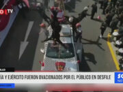 Trujillo: Policía y Ejército fueron ovacionados por el público en desfile