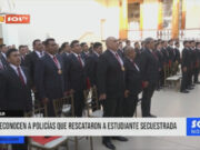 Trujillo: reconocen a policías que rescataron a estudiante secuestrada