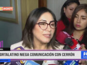Nacional: Portalatino niega comunicación con Cerrón