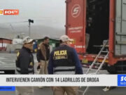 Pucusana: Intervienen camión con 14 ladrillos de droga