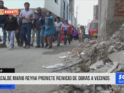 Trujillo: alcalde Mario Reyna promete reinicio de obras a vecinos