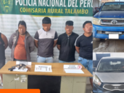 Detienen a cinco sujetos con armas de fuego y dos vehículos robados