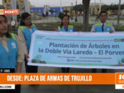 Trujillo: universitarios plantarán 70 árboles en doble vía a Laredo