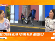 Venezolanos en Perú marchan por la libertad y democracia en su país
