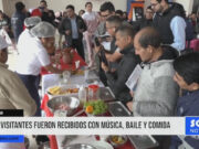 Trujillo: visitantes fueron recibidos con música, baile y comida
