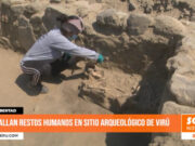 La Libertad: hallan restos humanos en sitio arqueológico de Virú