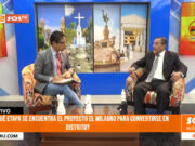 ¿En qué etapa se encuentra el proyecto El Milagro para convertirse en distrito?