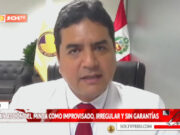 Decano del Colegio Médico del Perú, Pedro Riega: “Examen de Serums del Minsa no tiene claridad, carece de aval técnico y de transparencia”