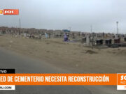 Trujillo: pared de cementerio necesita reconstrucción