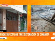 Trujillo: cinco viviendas afectadas tras detonación de dinamita