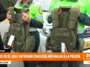 Trujillo: Vecinos donan chalecos antibalas a la PNP