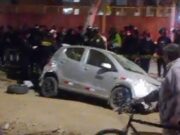 Trujillo: se dan a la fuga tras atropello y can en forado