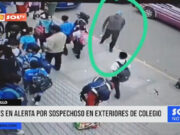 Trujillo: padres en alerta por sospechoso en exteriores de colegio