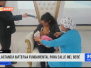 Áncash: lactancia materna fundamental para salud del bebé