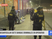 Nacional: desarticulan siete bandas criminales en operativo