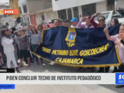 Cajamarca: piden concluir techo de instituto pedagógico