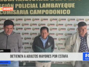 Chiclayo: detienen a adultos mayores por estafa