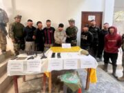 Incautan armas de fuego y material minero valorizado en más de dos millones de soles en mina en Pataz