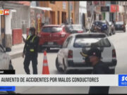 Áncash: aumento de accidentes por malos conductores