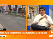 Trujillo inicia mejoras en pistas con inversión de 12 millones de soles