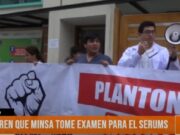 Trujillo: no quieren que Minsa tome examen para el Serums