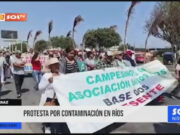 Áncash: Colectivos protestan por contaminación de ríos