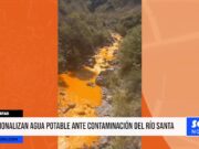 La Libertad: racionalizan agua potable ante contaminación del río Santa