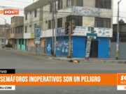 Trujillo: semáforos inoperativos son un peligro en La Esperanza