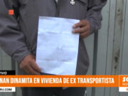 Trujillo: detonan dinamita en vivienda de extransportista en El Porvenir