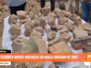 La Libertad: descubren muros mochicas en huaca Mochan de Virú