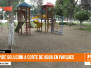 Trujillo: vecinos piden solución urgente al corte de agua en parques públicos