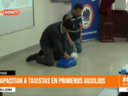 Capacitan a taxistas de Trujillo en primeros auxilios para emergencias