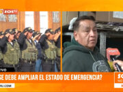 ¿Se debe ampliar el estado de emergencia?