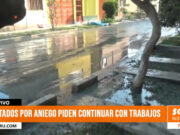 Trujillo: afectados por aniego piden continuar con trabajos en Víctor Larco